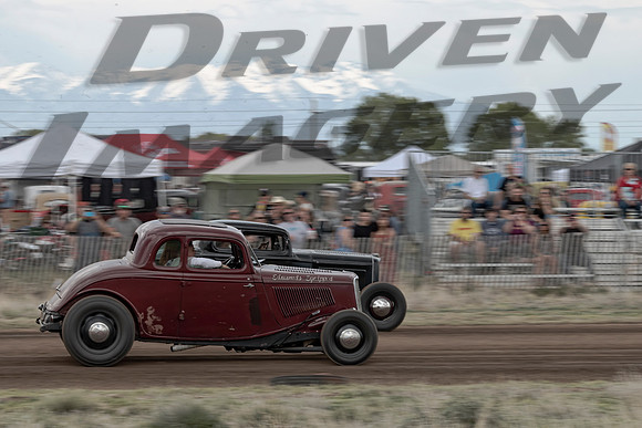 Javier Loya - 1933 Ford Model 40 5W Coupe & 147C James McClelland - 1932 Ford Coupe - Rolling Bones - 3