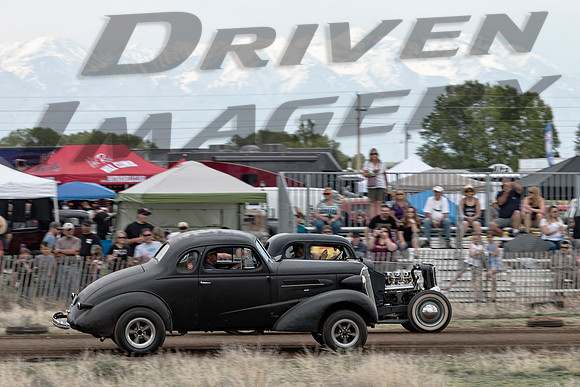Tony Estrada - 1937 Chevrolet Coupe & Mike Arbaney - 1933 Ford Model 40 5W Coupe - 1