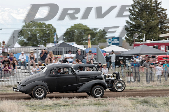 Tony Estrada - 1937 Chevrolet Coupe & Mike Arbaney - 1933 Ford Model 40 5W Coupe - 2