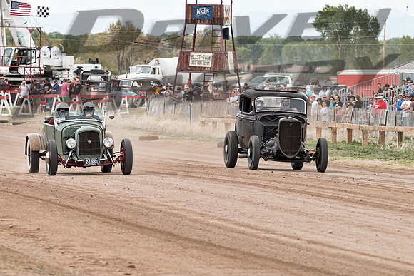 Tom DeJohn - 1927 Ford Roadster & Kevin Loewen - 1933 Ford Coupe - 1