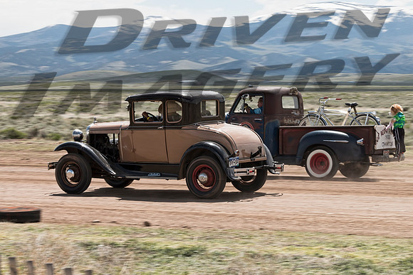 Ford Model A Coupe Tan_Brown & Wayne Svigel - 1954 Chevrolet Pickup - 2