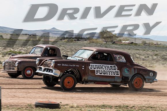 Kaitlin Orin - 1952 Studebaker Champion Coupe Gasser & Mike Orin - 1950 Studebaker Pickup - 3