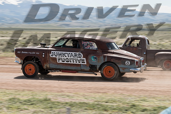 Kaitlin Orin - 1952 Studebaker Champion Coupe Gasser & Mike Orin - 1950 Studebaker Pickup - 4