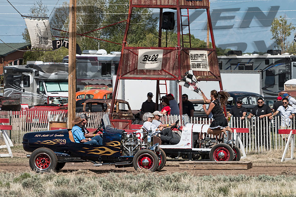 29 Steve Darrow - 1929 Ford Speedster & 3 Eve Darrow - 1930 Ford Speedster - 1