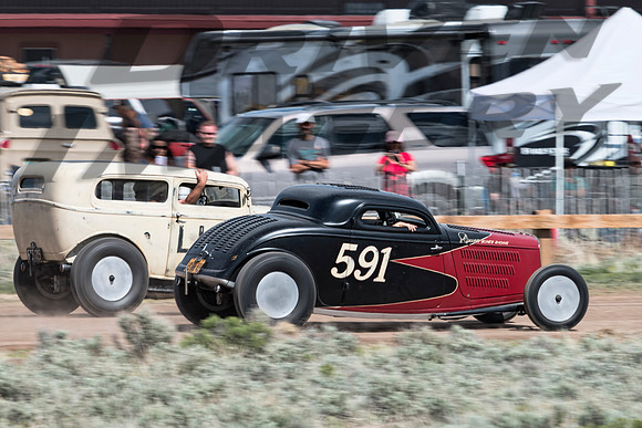 591 - Ken Schmidt - 1933 Ford Model 40 Coupe - Rolling Bones & 40D - Judy Watson - 1932 Ford Sedan - Rolling Bones- 3