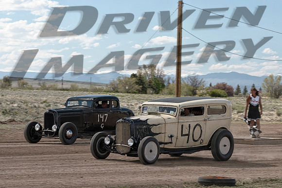 40D - Judy Watson - 1932 Ford Sedan - Rolling Bones & 147C James McClelland - 1932 Ford 5W Coupe - Rolling Bones - 1
