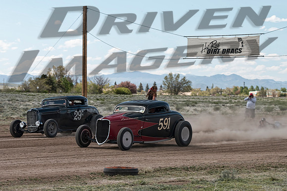 591 - Ken Schmidt - 1933 Ford Model 40 Coupe - Rolling Bones & 29C Dennis Saum - 1932 Ford Coupe - 2