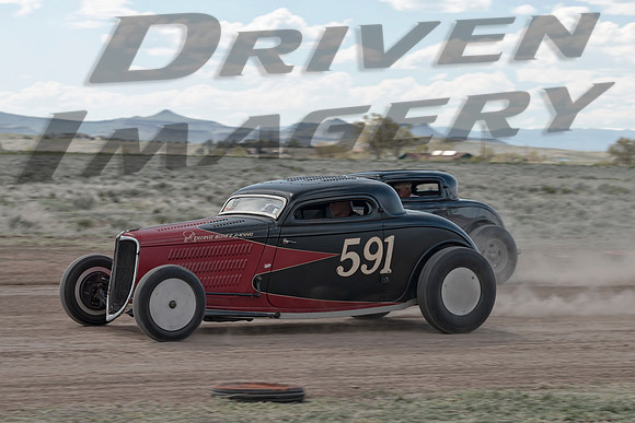 591 - Ken Schmidt - 1933 Ford Model 40 Coupe - Rolling Bones & 29C Dennis Saum - 1932 Ford Coupe - 3