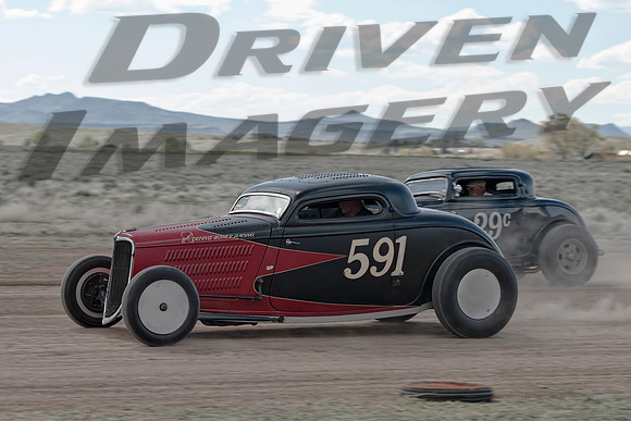 591 - Ken Schmidt - 1933 Ford Model 40 Coupe - Rolling Bones & 29C Dennis Saum - 1932 Ford Coupe - 4