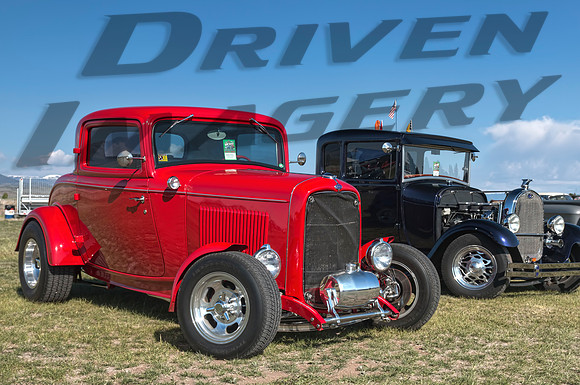 Dennis Finley - 1932 Ford 3W Coupe & Ern Ridinger - 1929 Ford Model A - 1