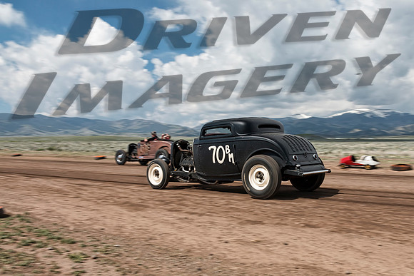 70B - John Barnes - 1932 Ford 3W Coupe & T-75 Larry Filipczak - 1932 Ford Roadster - 3