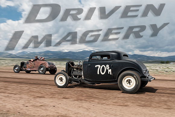 70B - John Barnes - 1932 Ford 3W Coupe & T-75 Larry Filipczak - 1932 Ford Roadster - 2