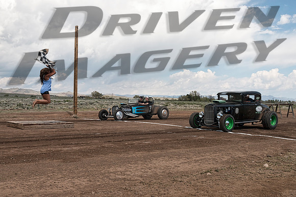 107 Scott Martin - 1931 Ford Model A & 7 Logan Wierema - 1926 Dodge Roadster - 1