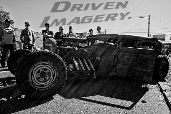 Ford Gunslinger Rat - Into the Sun - B&W