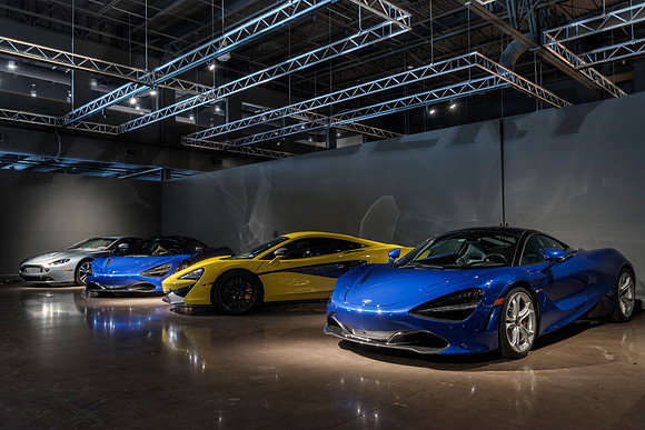 Aston Martin v12 Vantage & Three McLaren 720s - 1