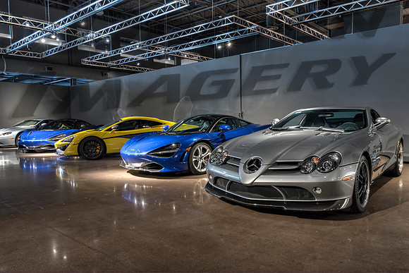 Three McLaren 720s & 2007 Mercedes SLR McLaren - 2