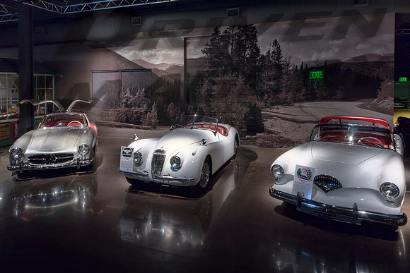 1954 Mercedes 350SL - Jaguar XK120 - Kaiser Darrin - 2