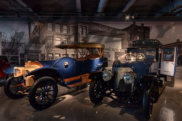 1914 Mercedes Open Front Town Car - 2
