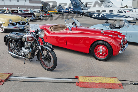 1950 Matchless G9 & 1949 Jaguar XK-120 OTS - 2