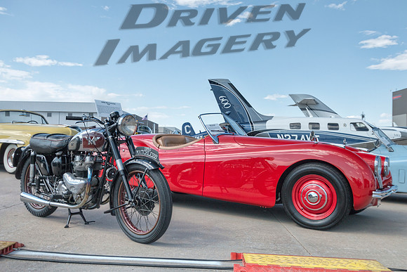1950 Matchless G9 & 1949 Jaguar XK-120 OTS - 3