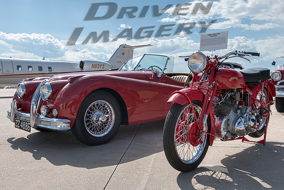 1951 Vincent Rapide & Jaguar XK-140 - 1