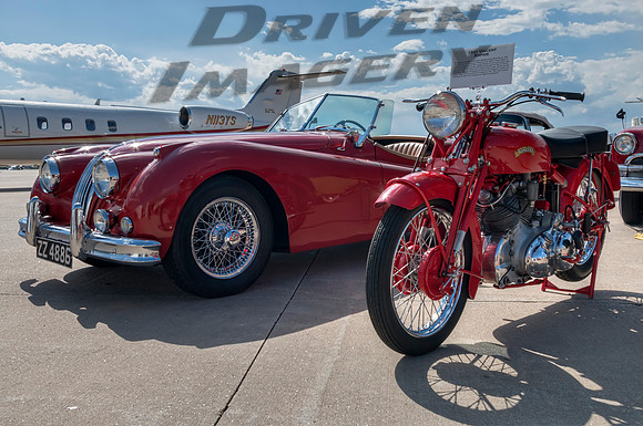 1951 Vincent Rapide & Jaguar XK-140 - 2