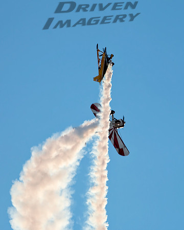 Buck Roetman 1982 Pitts 'Bulldog' S-2S Special & Gary Rower Boeing PT17 Stearman - 1