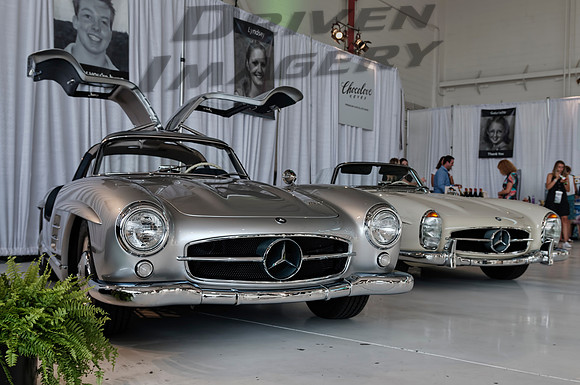 Mercedes Benz 1955 300 SL Gullwing Coupe & 1958 300 SL Roadster - 1