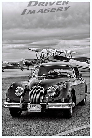 1958 Jaguar XK150 Drophead Coupe - B&&W