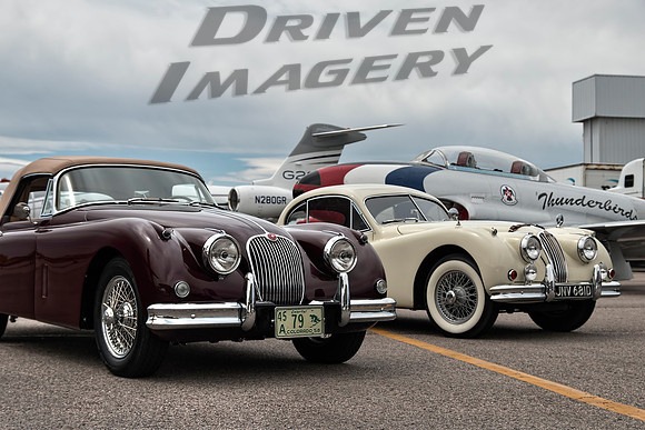 1958 Jaguar XK150 Drophead Coupe & 1955 Jaguar XK140 Fixed Head Coupe - 1