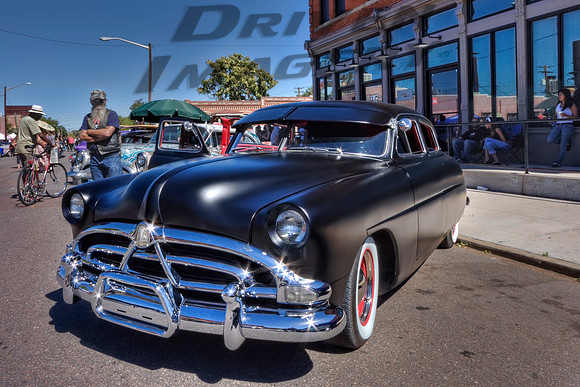 Black Hudson Custom Street Rod - Front