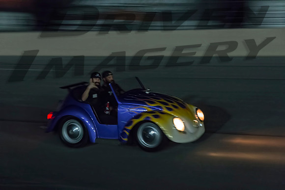 Aaron Kaufman riding shotgun in the Mini Bug - 2