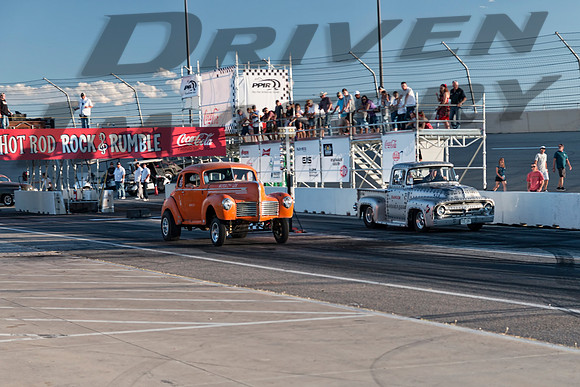 Jed Ledom - 1940 Hudson Super Six vs 1956 Chevrolet Pickup Truck - 1