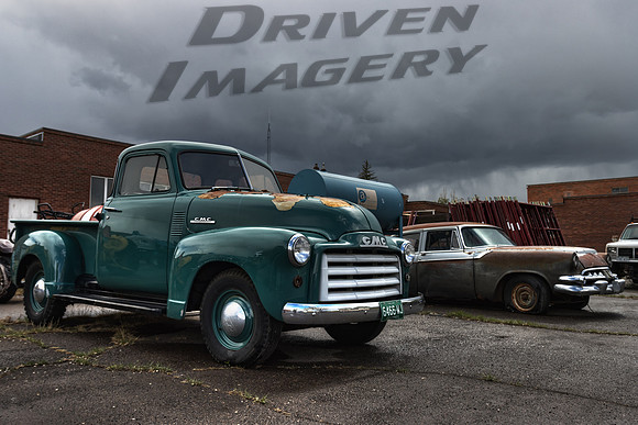 1951 GMC Pickup at Moonlight Customs shop - 1