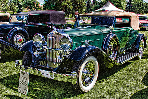 1932 Packard 903 Convertible Victoria-Artistic