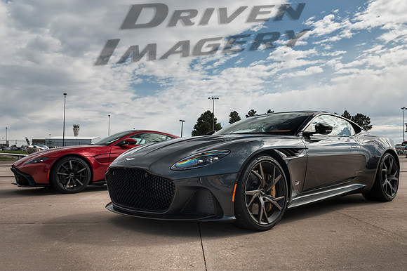 2019 Aston Martin Cars - Vantage in Devine Red & DBS Superleggera in Xenon Grey - 2