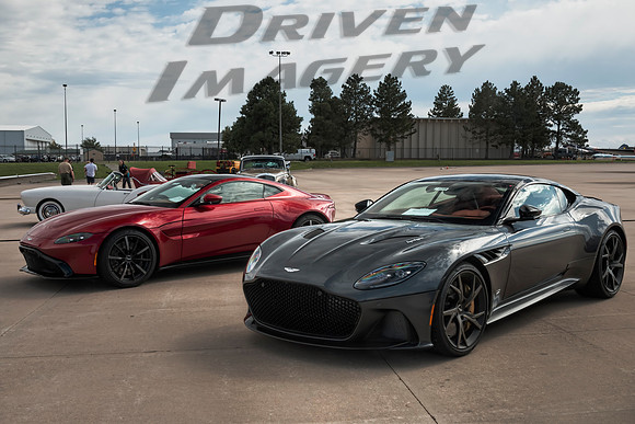 2019 Aston Martin Cars - Vantage in Devine Red & DBS Superleggera in Xenon Grey - 1