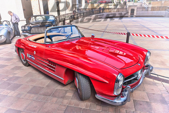 12 Phil Shires - 1957 Mercedes Benz 300SL Roadster - 3