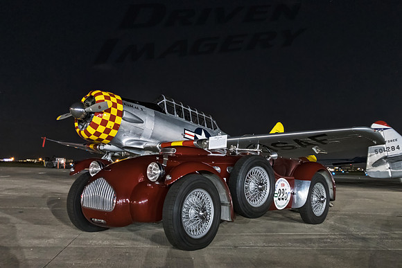 1952 Allard J2K & 1958 North American AT-6D - 1