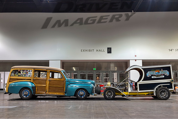 1946 Ford Woody & 1924 Daimler C Cab - Philip Marks - 7