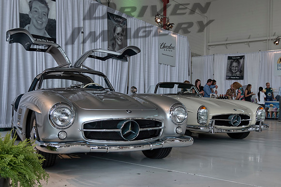 1955  Mercedes Benz 300 SL Gullwing Coupe & 1957  Mercedes Benz 300 SL Roadster - 1