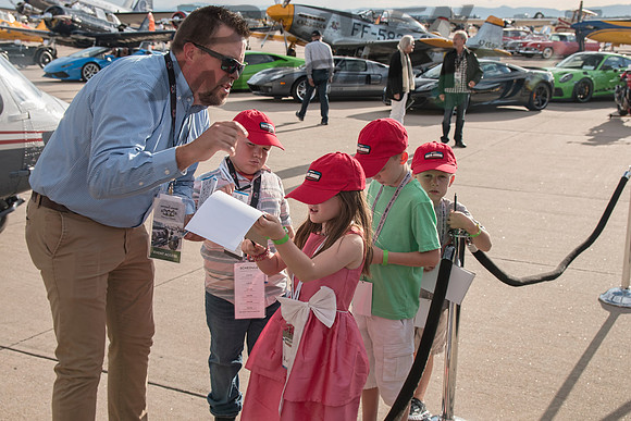Eric Bergman helping the Ambassadors with Judging - 2