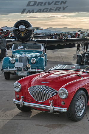 1956 Austin Healey 100M & 1950 Riley RMC - 3