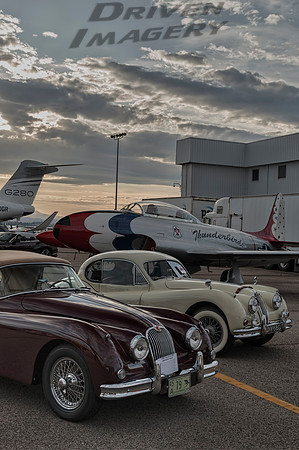 1958 Jaguar XK150 Drophead Coupe & 1955 Jaguar XK140 Fixed Head Coupe - 2