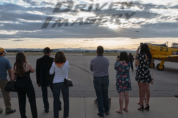 Spectators Enjoying Air Demonstrations - 1