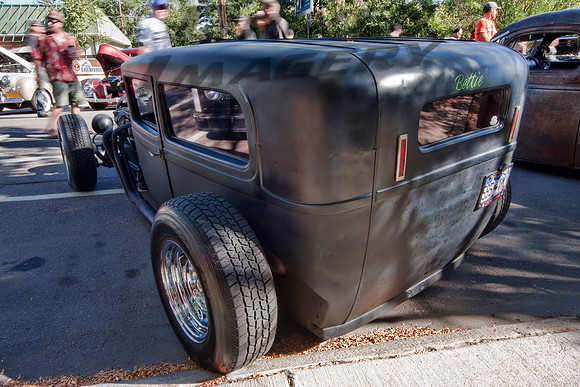 Black Bettie Hot Rod - Rear