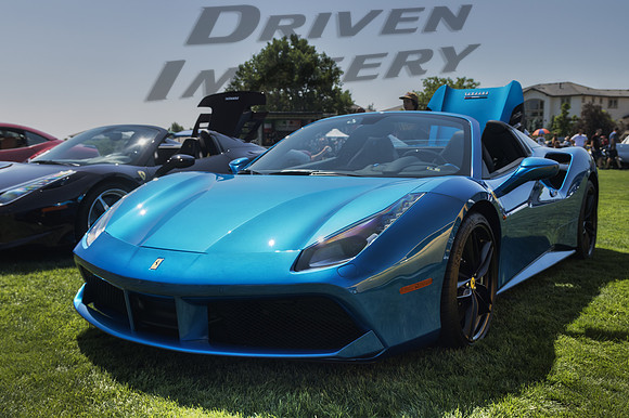 2017 Ferrari 488 - Blue - 1