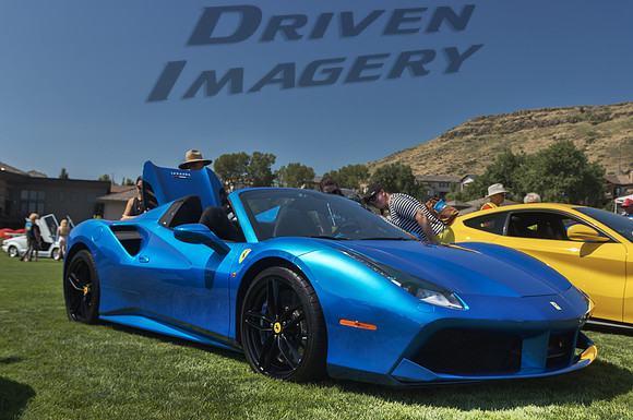 2017 Ferrari 488 - Blue - 2