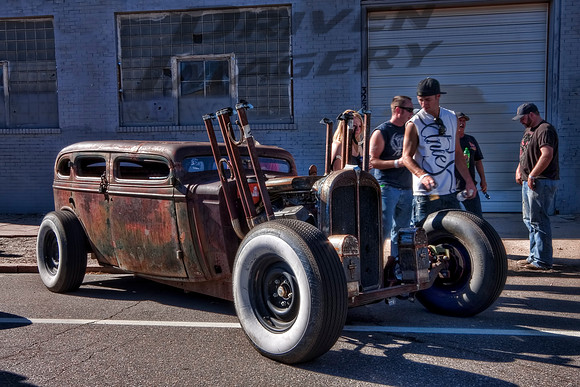 Chopped Rat Sedan - Front Quarter