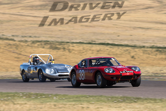 381 Mike Denman - 1966 Marcos 1800 GT & 169 Steven Coleman - 1969 Austin Healey TFR7 Prototype - 1